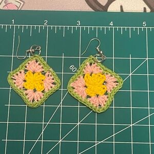 Crochet earrings
